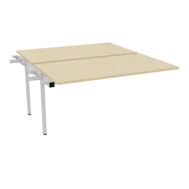 BENCH SUIVANT CONECT L140XP165CM-2 PLAT EP25MM -PIET INTERM. CARRE N8 SD