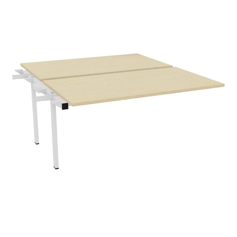 BENCH SUIVANT CONECT L140XP165CM-2 PLAT EP25MM -PIET INTERM. CARRE N8 SO