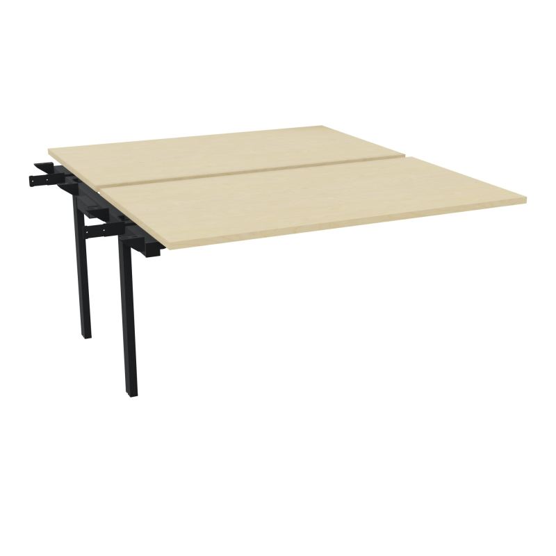 BENCH SUIVANT CONECT L140XP165CM-2 PLAT EP25MM -PIET INTERM. CARRE N8 ZP