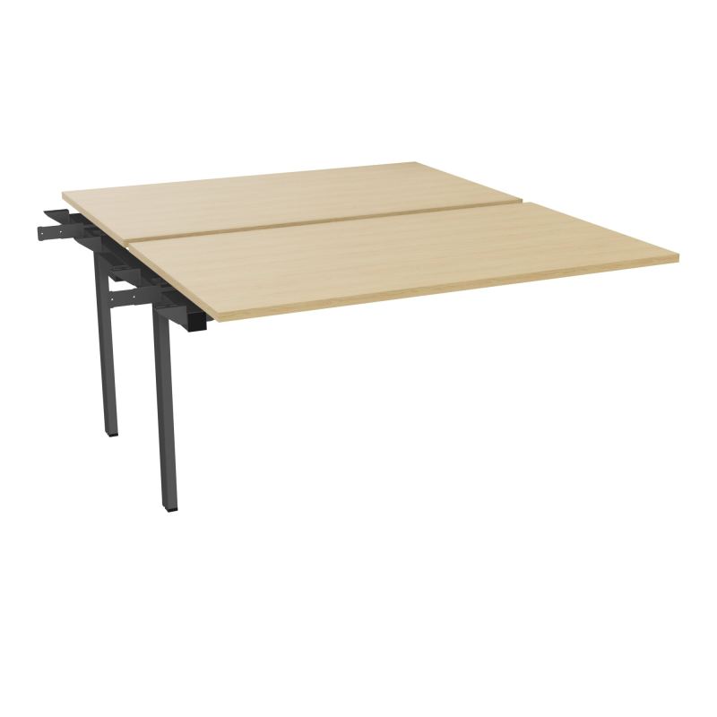 BENCH SUIVANT CONECT L140XP165CM-2 PLAT EP25MM -PIET INTERM. CARRE   R1 SC