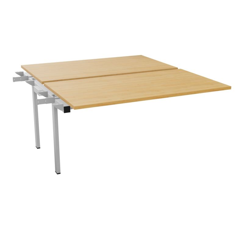 BENCH SUIVANT CONECT L140XP165CM-2 PLAT EP25MM -PIET INTERM. CARRE   R5 SA