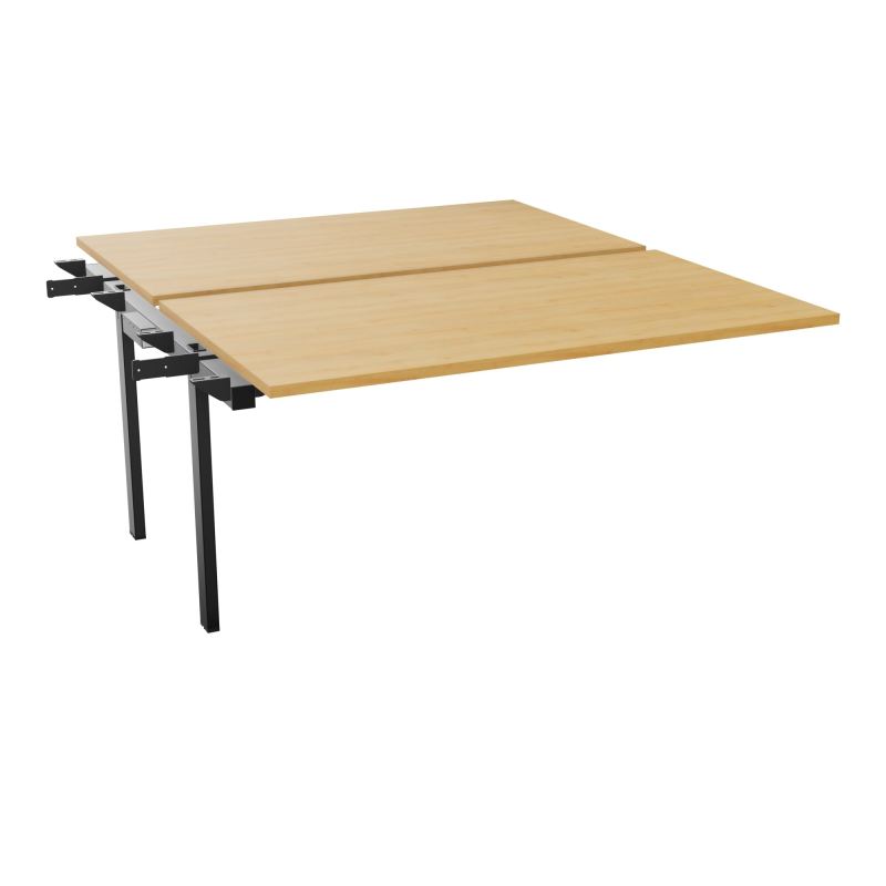 BENCH SUIVANT CONECT L140XP165CM-2 PLAT EP25MM -PIET INTERM. CARRE   R5 SG