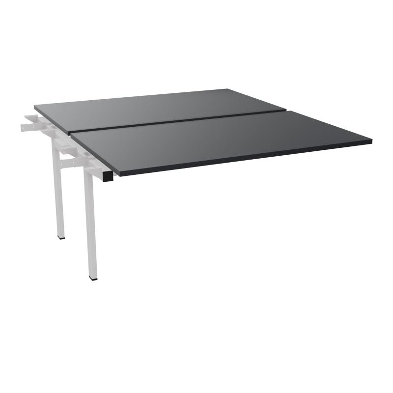 BENCH SUIVANT CONECT L140XP165CM-2 PLAT EP25MM -PIET INTERM. CARRE   R9 SD