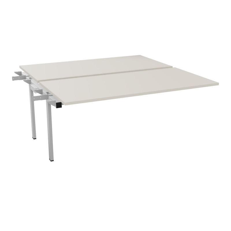 BENCH SUIVANT CONECT L160XP165CM-2 PLAT EP25MM -PIET INTERM. CARRE N5 SA