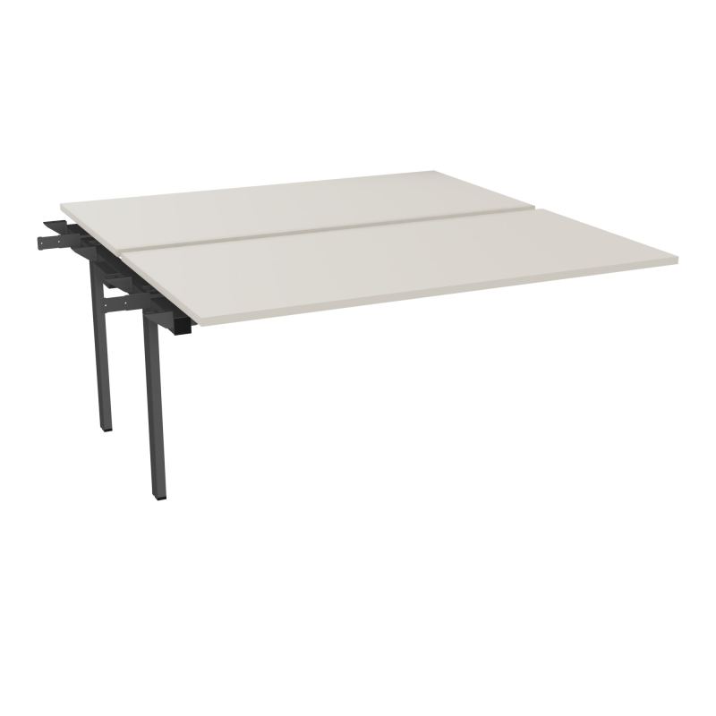 BENCH SUIVANT CONECT L160XP165CM-2 PLAT EP25MM -PIET INTERM. CARRE N5 SC