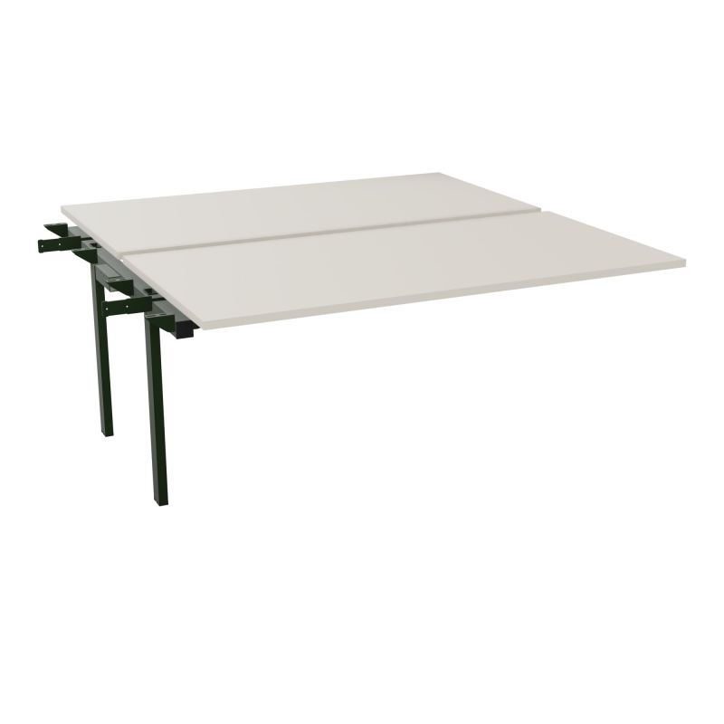 BENCH SUIVANT CONECT L160XP165CM-2 PLAT EP25MM -PIET INTERM. CARRE N5 ST