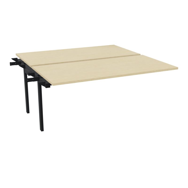 BENCH SUIVANT CONECT L160XP165CM-2 PLAT EP25MM -PIET INTERM. CARRE N8 ZP