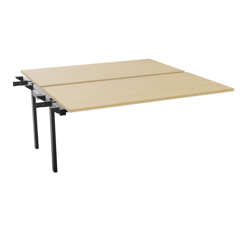 BENCH SUIVANT CONECT L160XP165CM-2 PLAT EP25MM -PIET INTERM. CARRE   R1 SG