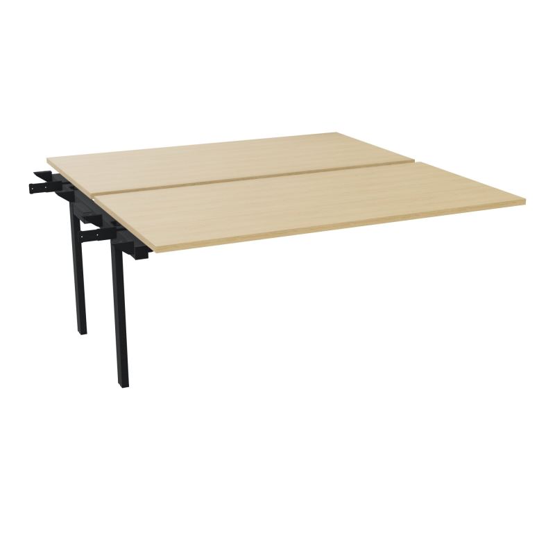 BENCH SUIVANT CONECT L160XP165CM-2 PLAT EP25MM -PIET INTERM. CARRE   R1 ZP