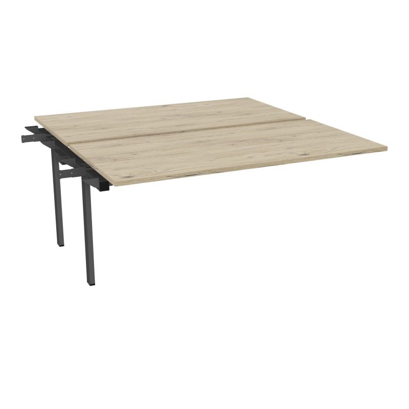 CONECT BENCH SUIVANT L160XP165CM-2 PLAT EP25MM R3-PIET INTERM. CARRE SC