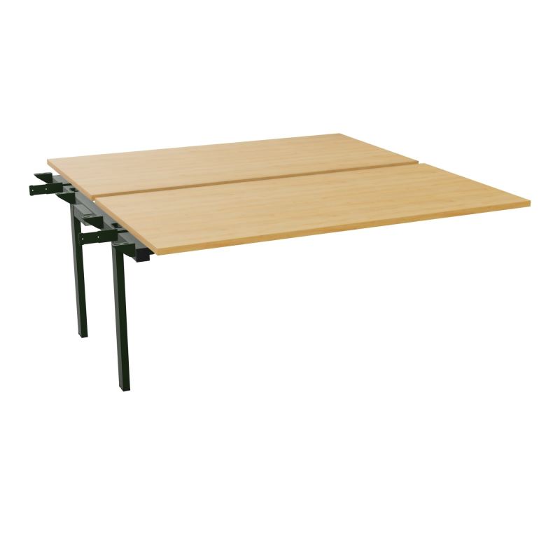BENCH SUIVANT CONECT L160XP165CM-2 PLAT EP25MM -PIET INTERM. CARRE   R5 ST