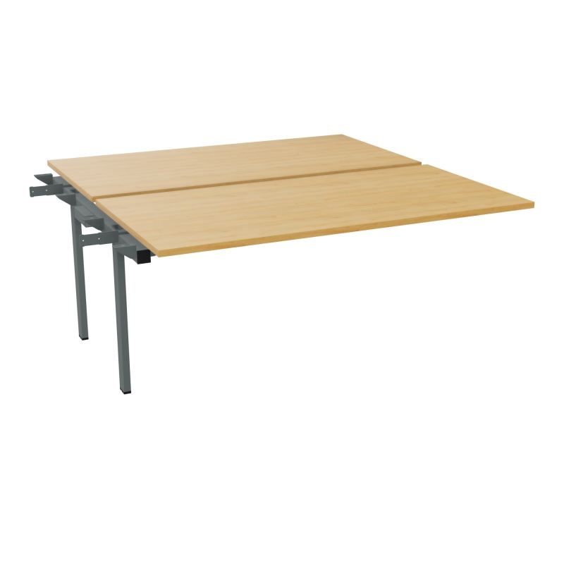 BENCH SUIVANT CONECT L160XP165CM-2 PLAT EP25MM -PIET INTERM. CARRE   R5 SU