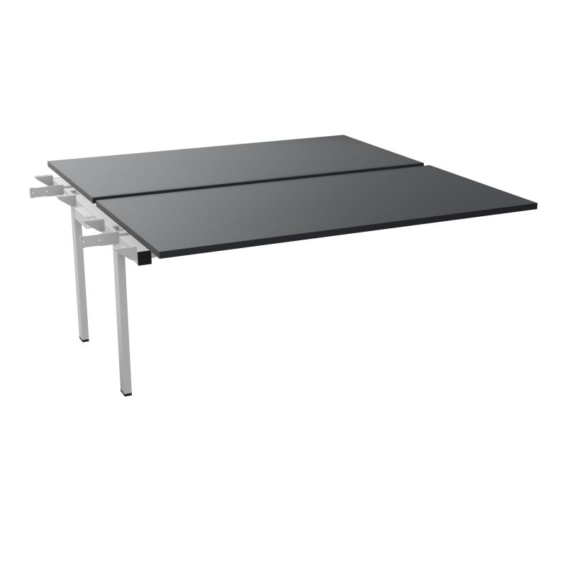BENCH SUIVANT CONECT L160XP165CM-2 PLAT EP25MM -PIET INTERM. CARRE   R9 SA