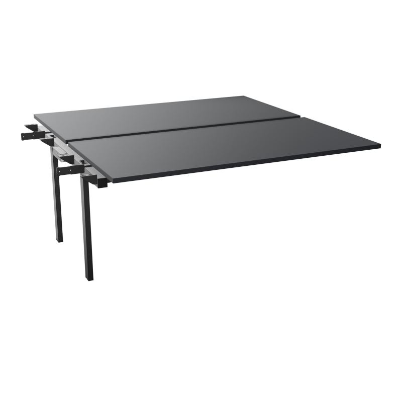 BENCH SUIVANT CONECT L160XP165CM-2 PLAT EP25MM -PIET INTERM. CARRE   R9 SG