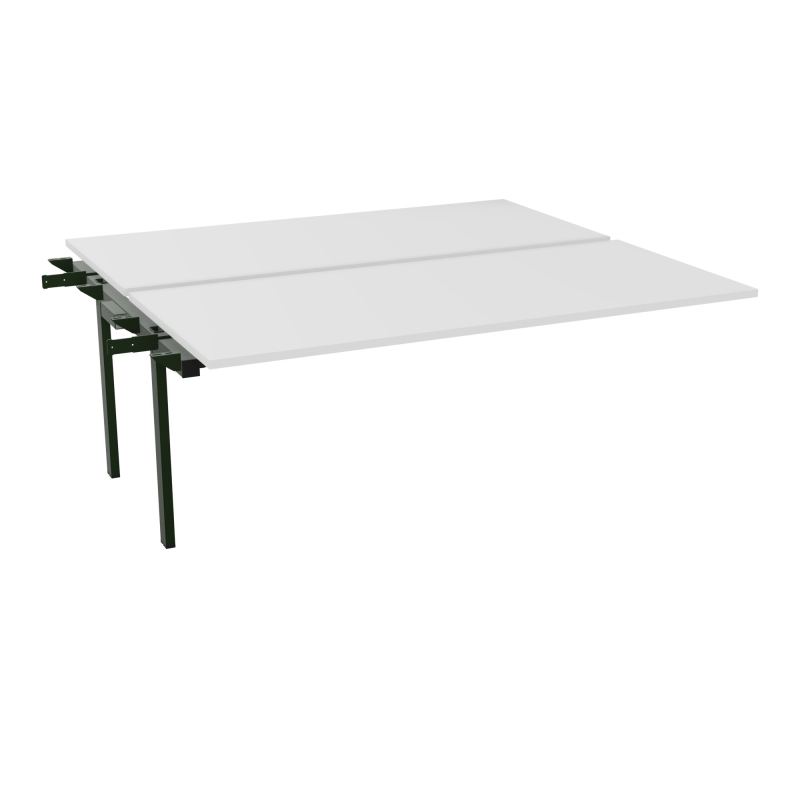 BENCH SUIVANT CONECT L180XP165CM-2 PLAT EP25MM -PIET INTERM. CARRE MG ST