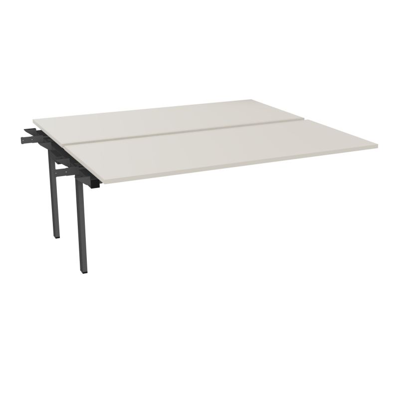 BENCH SUIVANT CONECT L180XP165CM-2 PLAT EP25MM -PIET INTERM. CARRE N5 SC