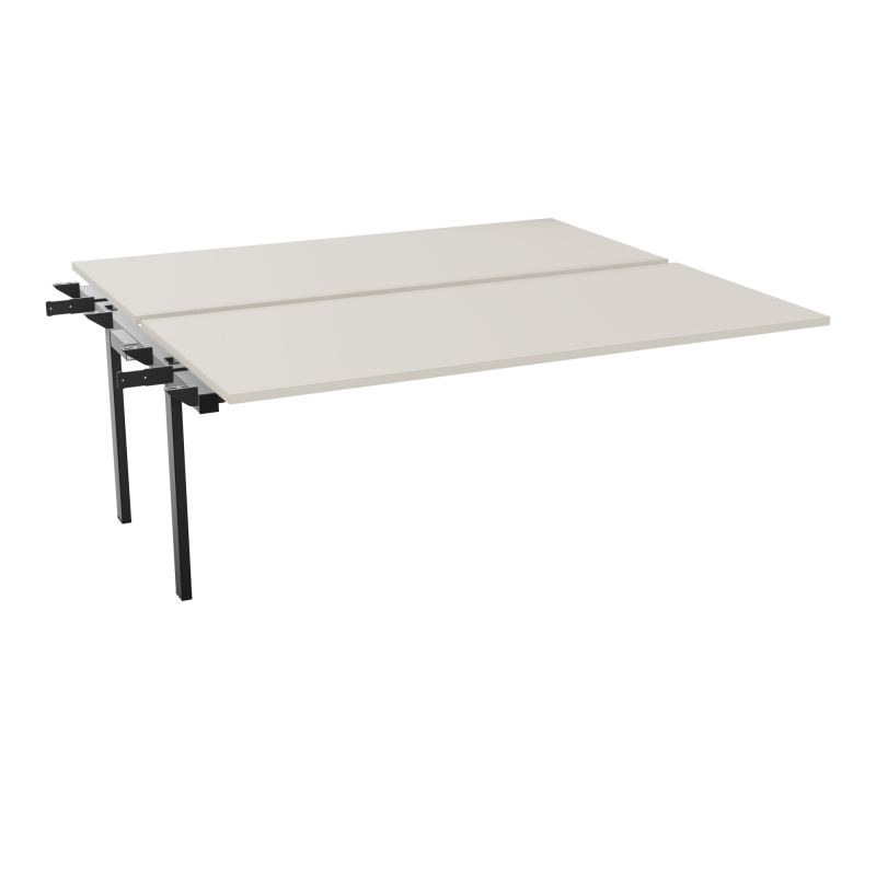 BENCH SUIVANT CONECT L180XP165CM-2 PLAT EP25MM -PIET INTERM. CARRE N5 SG