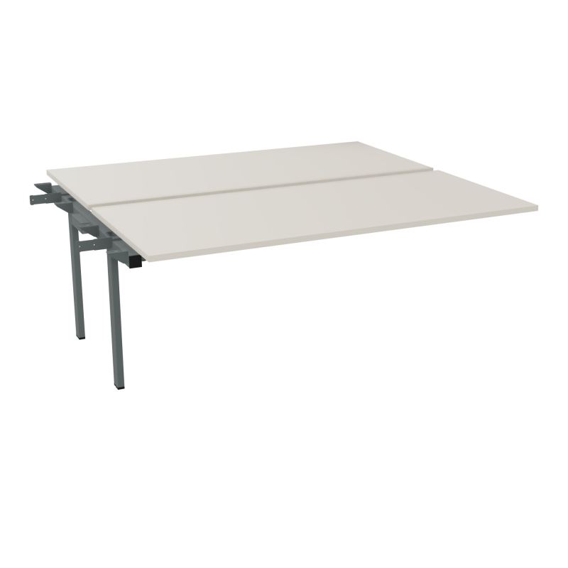 BENCH SUIVANT CONECT L180XP165CM-2 PLAT EP25MM -PIET INTERM. CARRE N5 SU