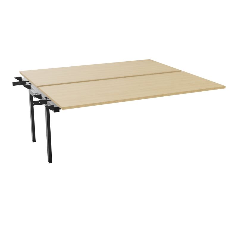 BENCH SUIVANT CONECT L180XP165CM-2 PLAT EP25MM -PIET INTERM. CARRE   R1 SG