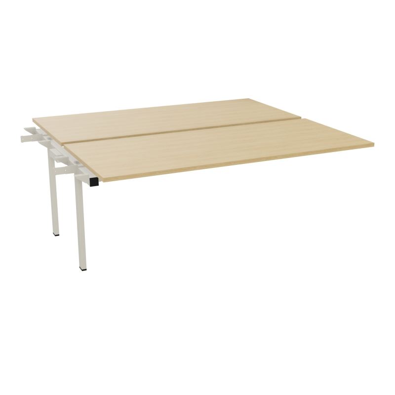 BENCH SUIVANT CONECT L180XP165CM-2 PLAT EP25MM -PIET INTERM. CARRE   R1 ZC