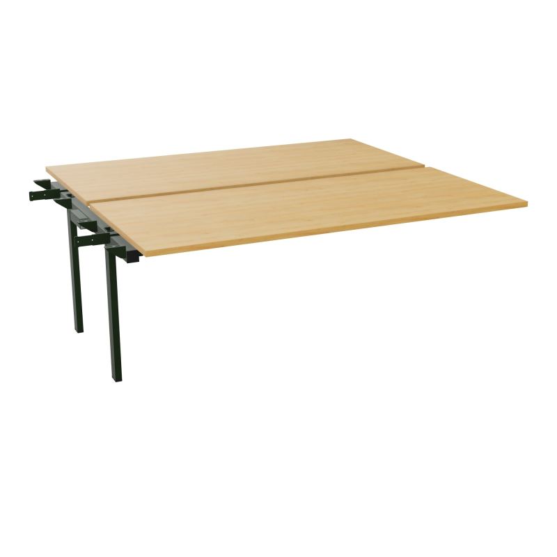 BENCH SUIVANT CONECT L180XP165CM-2 PLAT EP25MM -PIET INTERM. CARRE   R5 ST