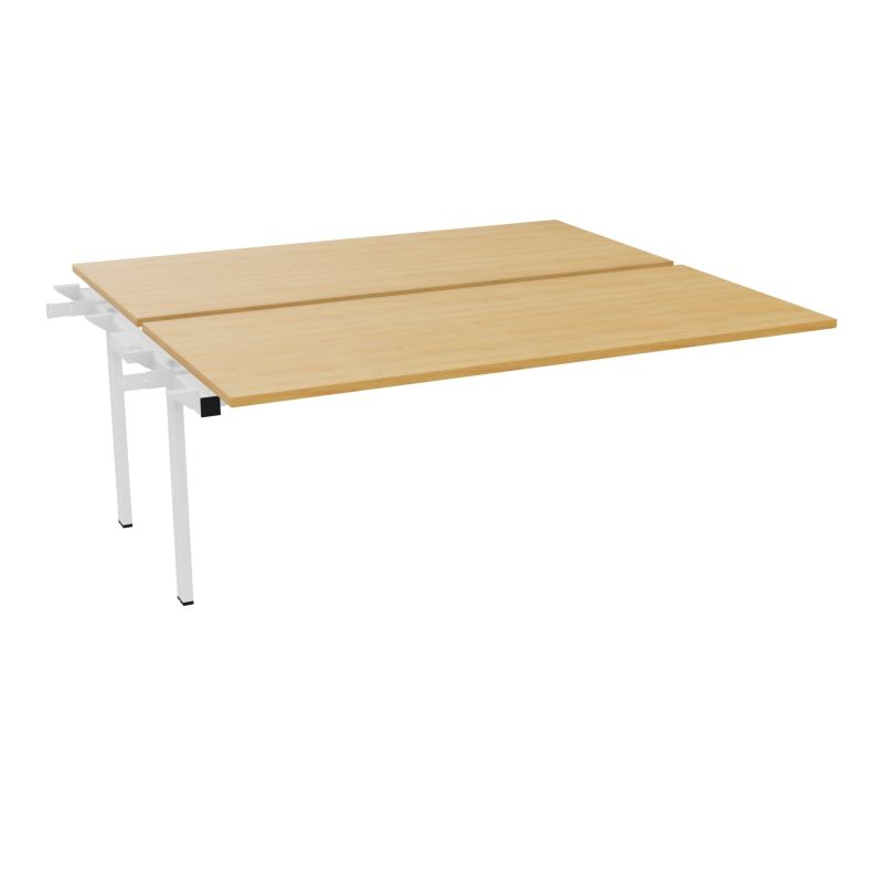 BENCH SUIVANT CONECT L180XP165CM-2 PLAT EP25MM -PIET INTERM. CARRE   R5 ZO