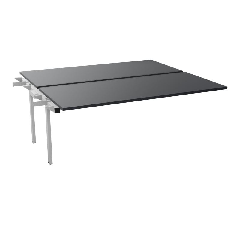 BENCH SUIVANT CONECT L180XP165CM-2 PLAT EP25MM -PIET INTERM. CARRE   R9 SA