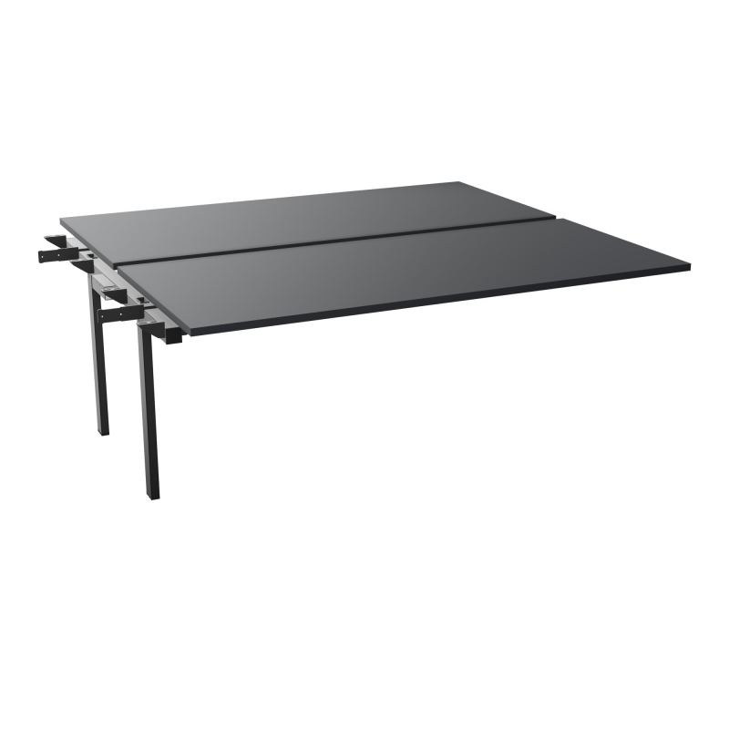 BENCH SUIVANT CONECT L180XP165CM-2 PLAT EP25MM -PIET INTERM. CARRE   R9 SG