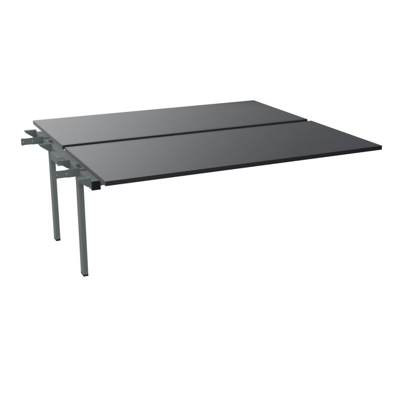 BENCH SUIVANT CONECT L180XP165CM-2 PLAT EP25MM -PIET INTERM. CARRE   R9 SU