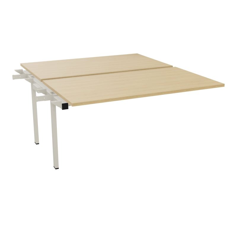 CONECT BENCH SUIVANT L140XP165CM-2 PLAT COULISS EP25MM-PIET INTERM. CARRE R1 ZC