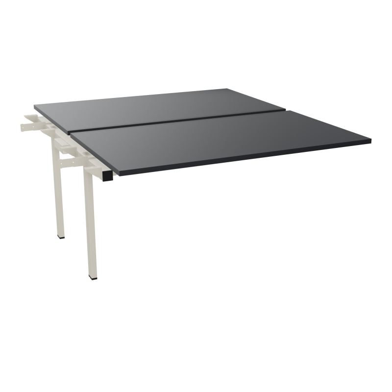 CONECT BENCH SUIVANT L140XP165CM-2 PLAT COULISS EP25MM-PIET INTERM. CARRE R9 ZC