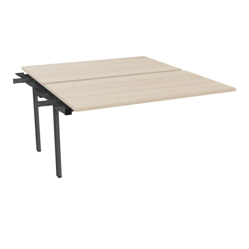 CONECT BENCH SUIVANT L140XP165CM-2 PLAT COULISS EP25MM RZ-PIET INTERM. CARRE SC