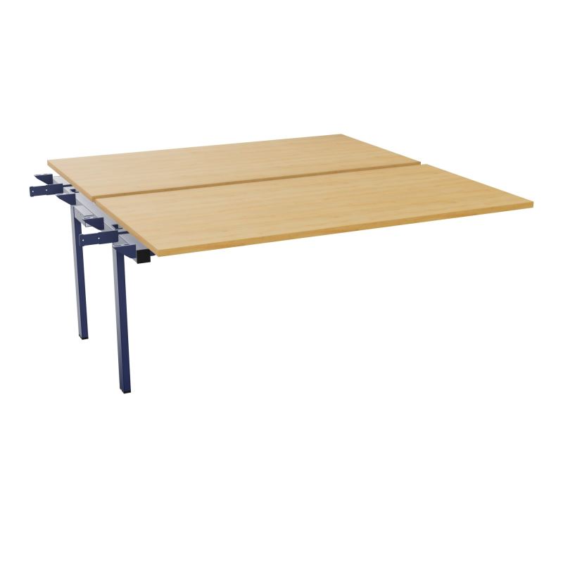 CONECT BENCH SUIVANT L160XP165CM-2 PLAT COULISS EP25MM-PIET INTERM. CARRE R5 X4