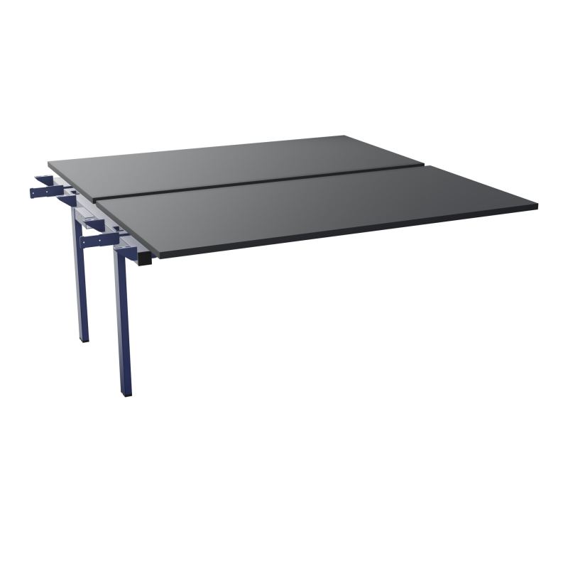 CONECT BENCH SUIVANT L160XP165CM-2 PLAT COULISS EP25MM-PIET INTERM. CARRE R9 X4