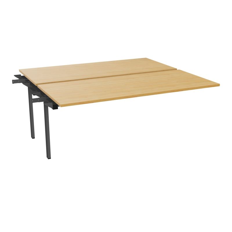 CONECT BENCH SUIVANT L180XP165CM-2 PLAT COULISS EP25MM-PIET INTERM. CARRE R5 SC