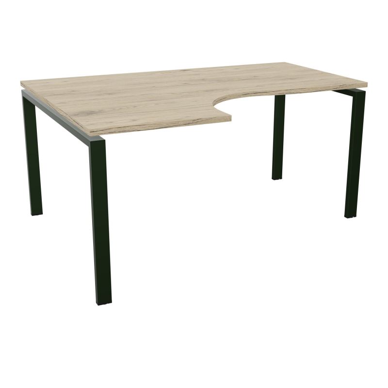 BUR CONECT CPT ASYM 90° RETAGCH L160XP120CM-PLAT -PIET ARCHE RECT FX R3 ST