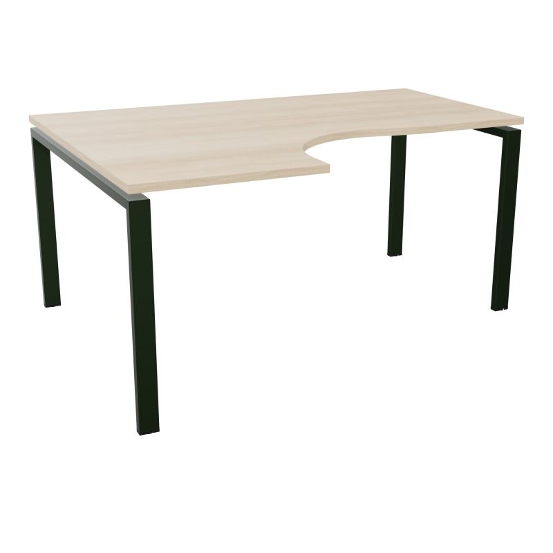 BUR CONECT CPT ASYM 90° RETAGCH L160XP120CM-PLAT -PIET ARCHE RECT FX RZ ST