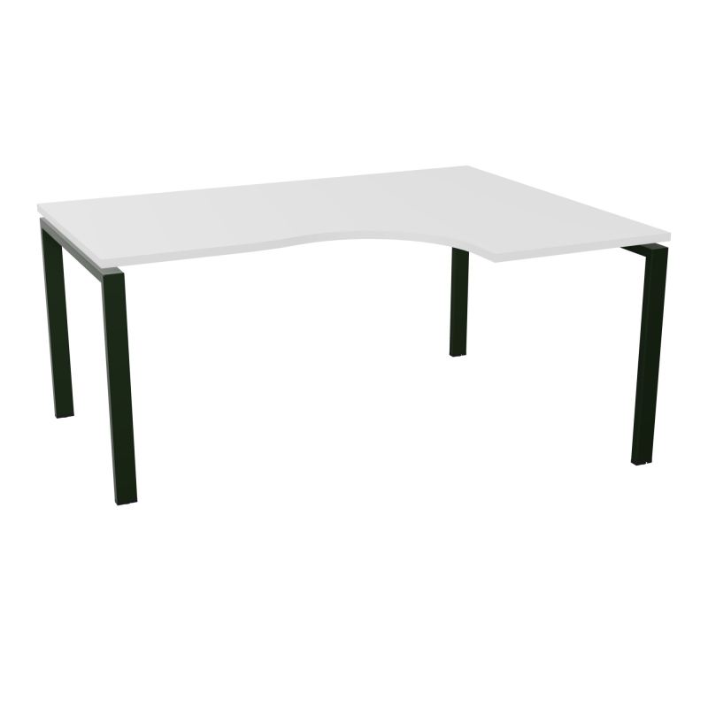 BUR CONECT CPT ASYM 90° RETADTE L160XP120CM-PLAT -PIET ARCHE RECT FX MG ST