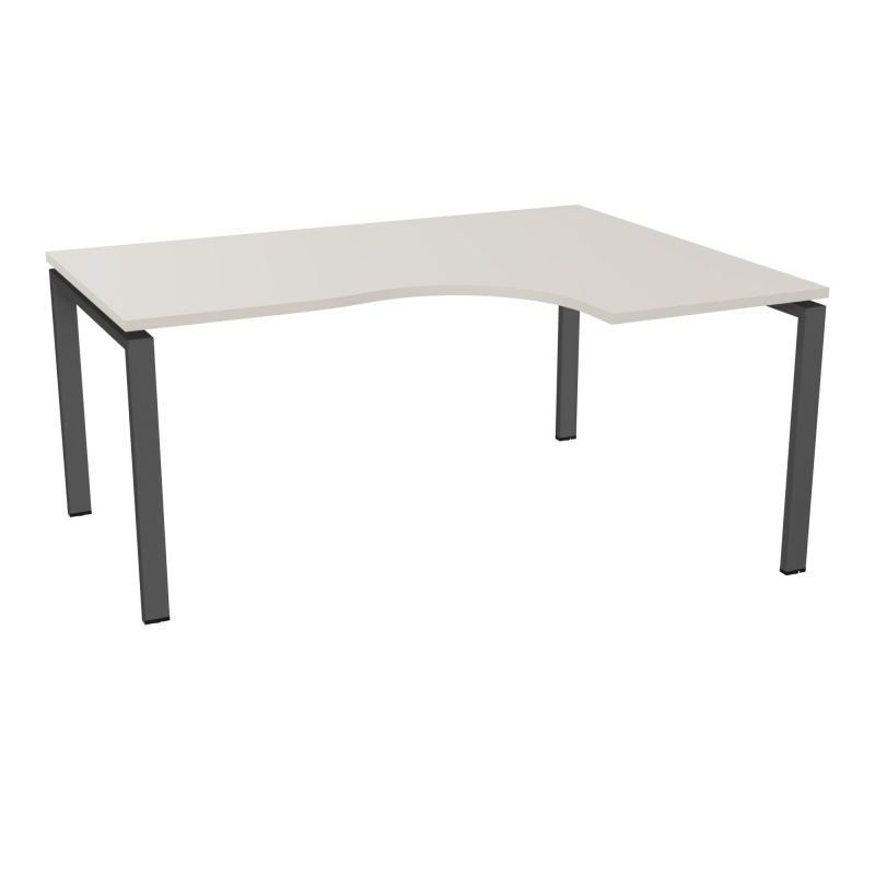 BUR CONECT CPT ASYM 90° RETADTE L160XP120CM-PLAT -PIET ARCHE RECT FX N5 SC