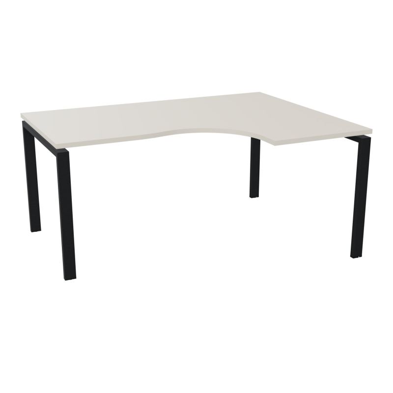 BUR CONECT CPT ASYM 90° RETADTE L160XP120CM-PLAT -PIET ARCHE RECT FX N5 ZP