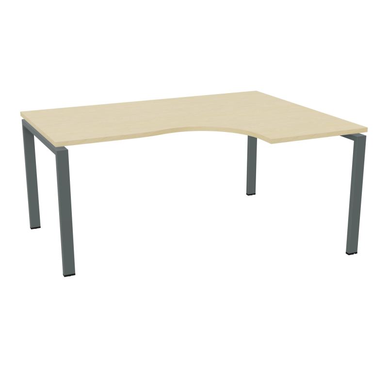 BUR CONECT CPT ASYM 90° RETADTE L160XP120CM-PLAT -PIET ARCHE RECT FX N8 SU