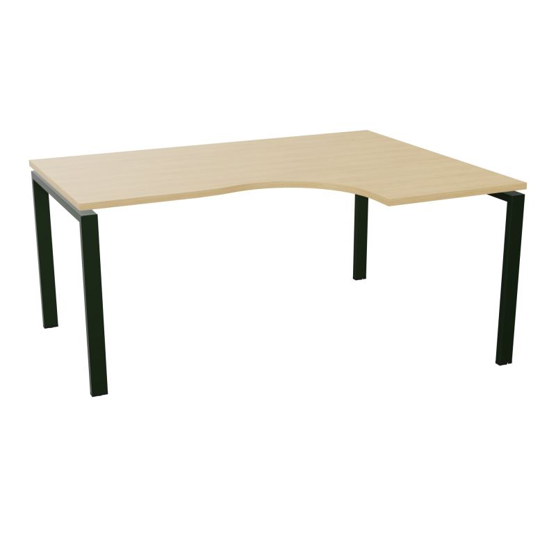 BUR CONECT CPT ASYM 90° RETADTE L160XP120CM-PLAT -PIET ARCHE RECT FX   R1 ST