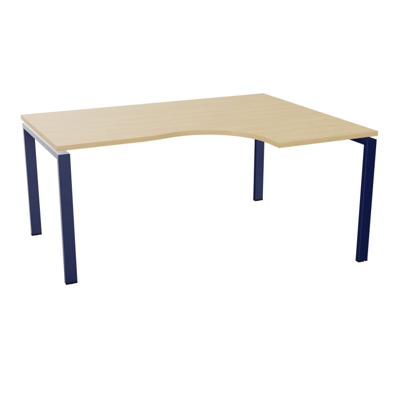 BUR CONECT CPT ASYM 90° RETADTE L160XP120CM-PLAT -PIET ARCHE RECT FX   R1 X4