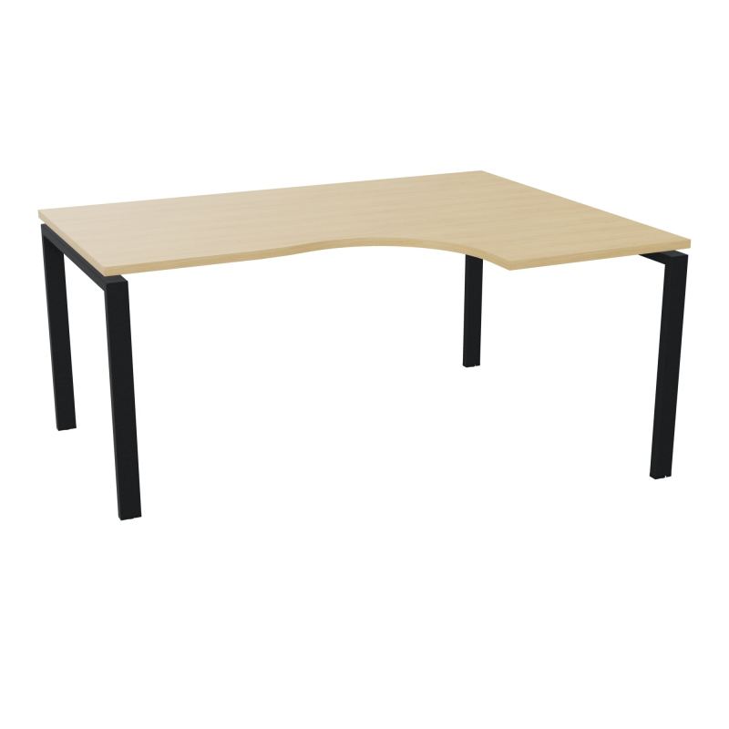 BUR CONECT CPT ASYM 90° RETADTE L160XP120CM-PLAT -PIET ARCHE RECT FX   R1 ZP