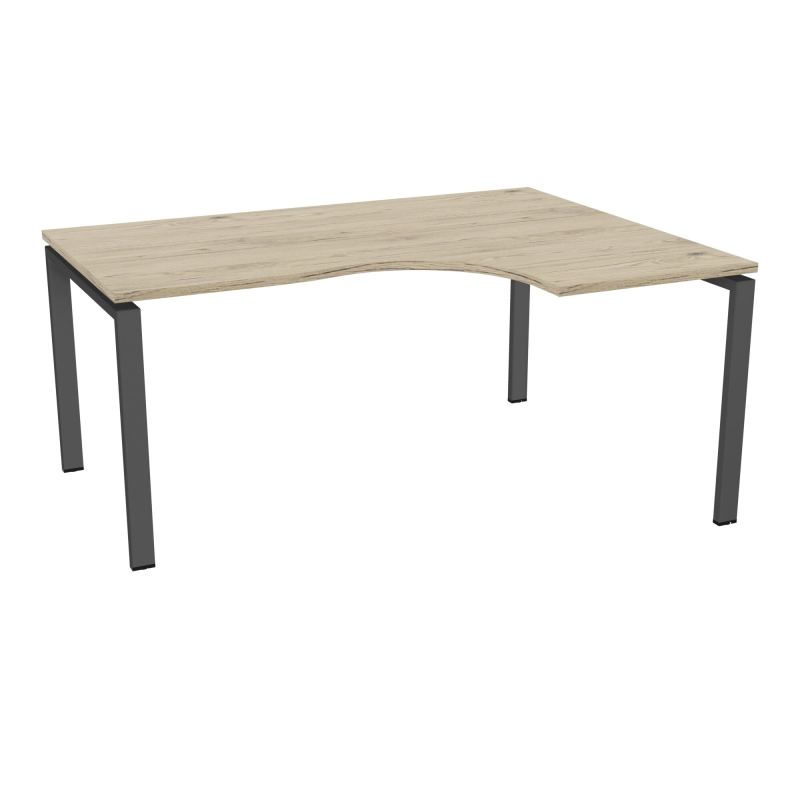CONECT BUR CPT ASYM 90° RET ADTE L160XP120CM-PLAT R3-PIET ARCHE RECT FX SC
