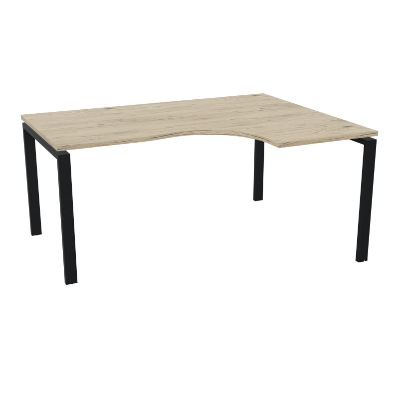 CONECT BUR CPT ASYM 90° RET ADTE L160XP120CM-PLAT R3-PIET ARCHE RECT FX ZP