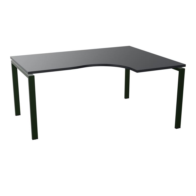 BUR CONECT CPT ASYM 90° RETADTE L160XP120CM-PLAT -PIET ARCHE RECT FX   R9 ST