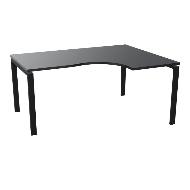 BUR CONECT CPT ASYM 90° RETADTE L160XP120CM-PLAT -PIET ARCHE RECT FX   R9 ZP
