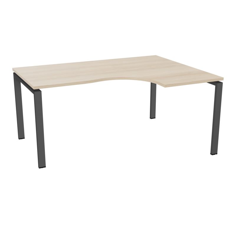 CONECT BUR CPT ASYM 90° RETADTE L160XP120CM-PLAT RZ-PIET ARCHE RECT FX SC