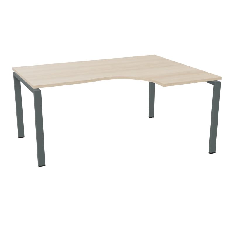 CONECT BUR CPT ASYM 90° RETADTE L160XP120CM-PLAT RZ-PIET ARCHE RECT FX SU